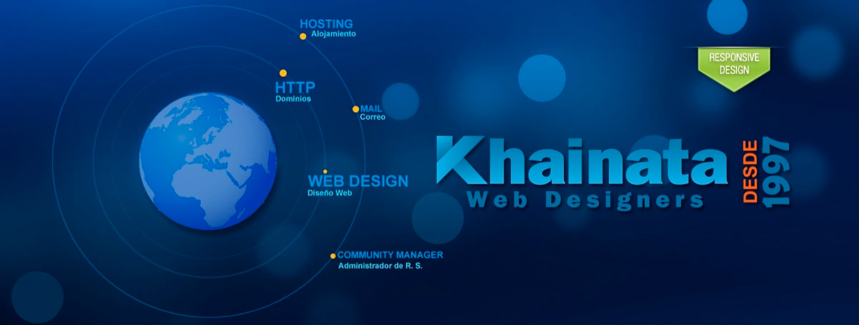 Khainata - Web Designers, Diseño y Desarrollo de sitios Web y Alojamiento de Paginas Web en Bolivia - Hosting Bolivia