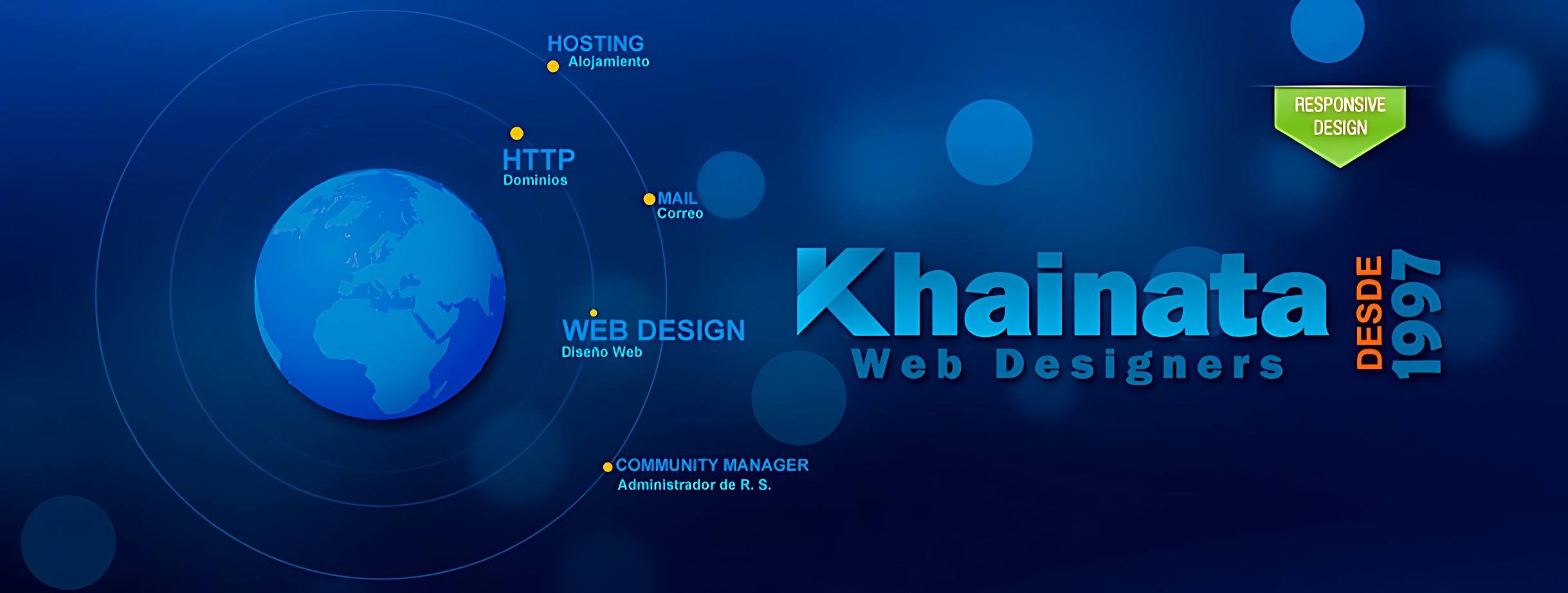 Khainata - Web Designers, Diseño y Desarrollo de sitios Web y Alojamiento de Paginas Web en Bolivia - Hosting Bolivia